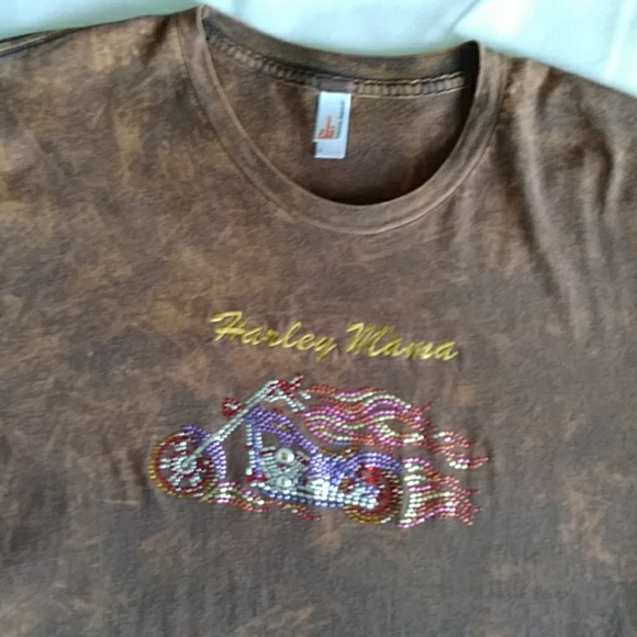 American Apparel Tops - Harley Mama t-shirt Large
